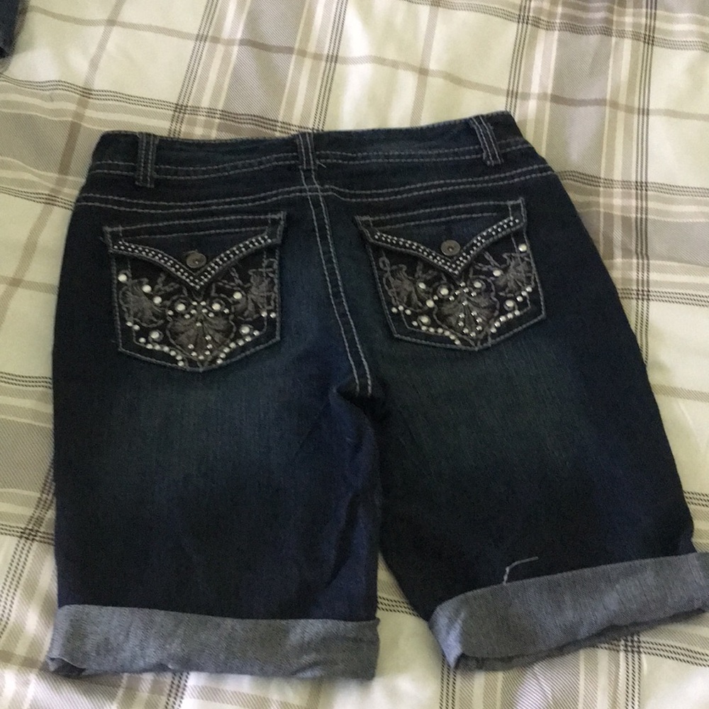 Denim shorts, Sz 8/28